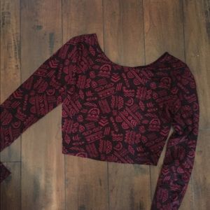 Small tribal print shirt