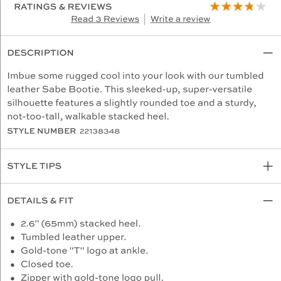 Tory burch sabe bootie - Picture 2 of 3