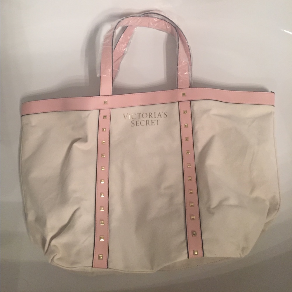 NWT Victoria's Secret beach tote bag.