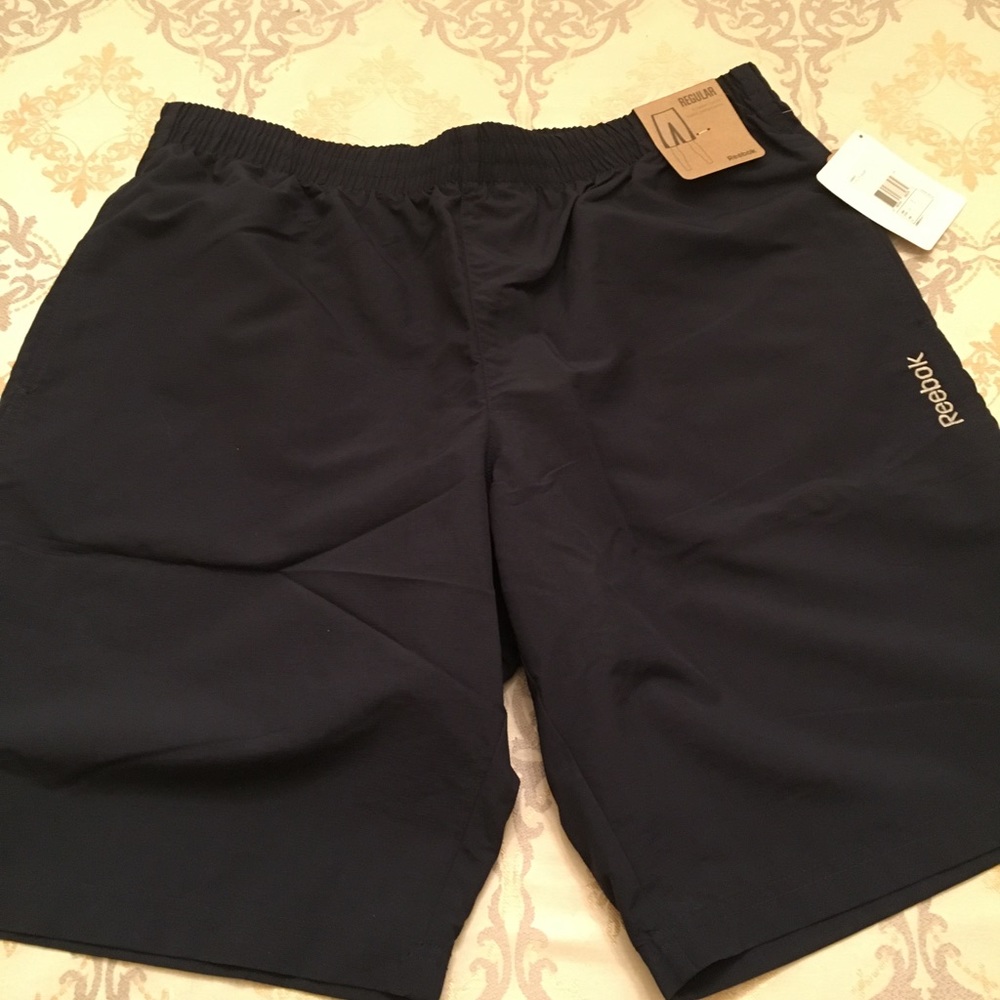 Reebok sport shorts - Dark blue - 19" length NWT