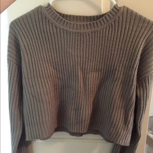 Small cropped sweater