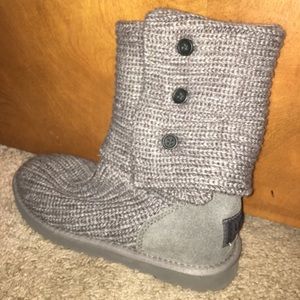 BRAND NEW - UGG Australia Gray Sweater Boots