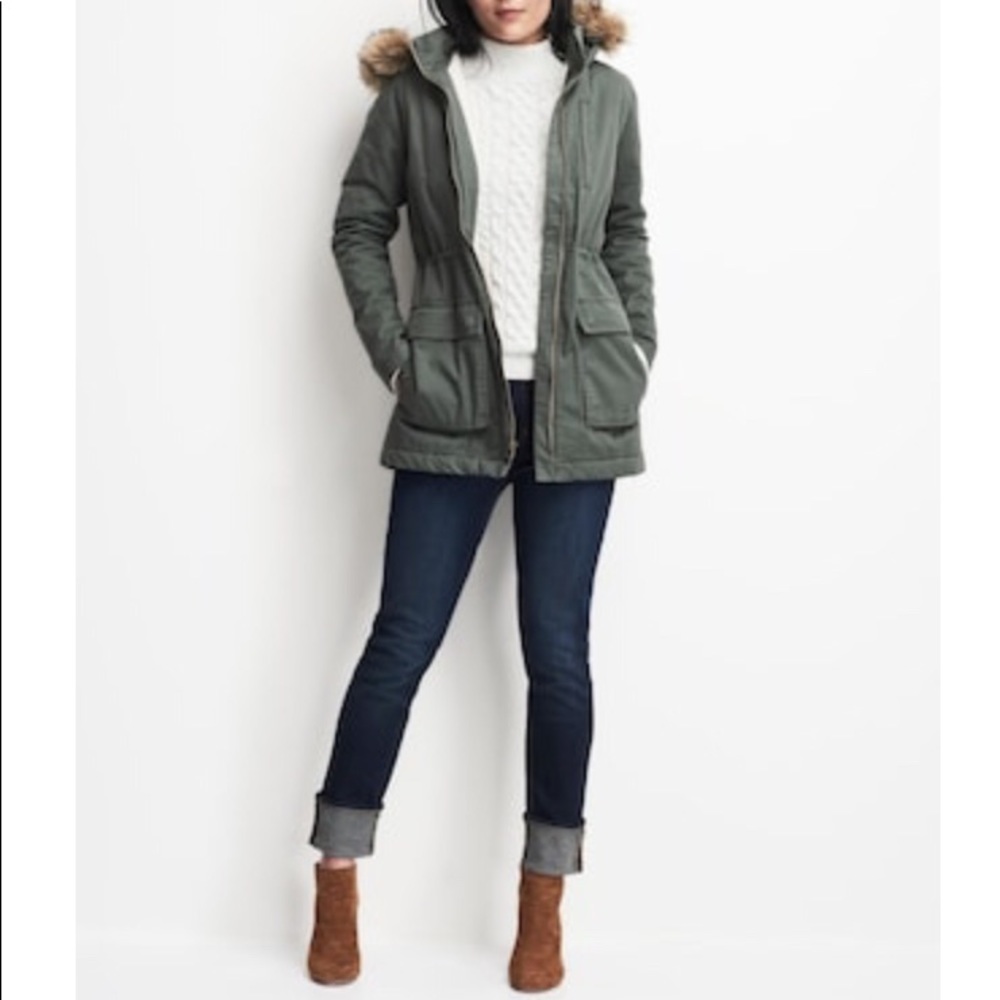 Gap Straight Cuff Coupe Droite A Reverse