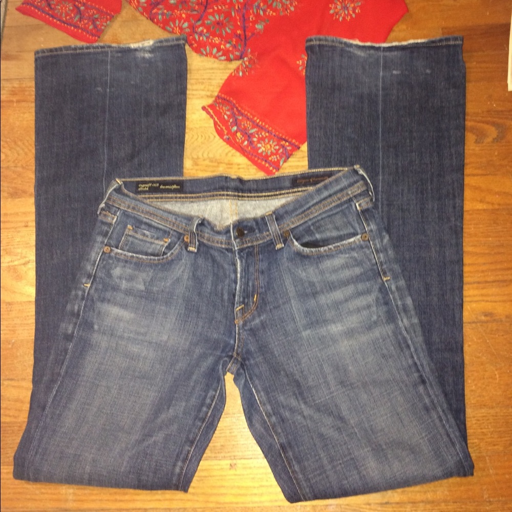 Citizens of Humanity Flare Stretch Low Jeans SZ.28