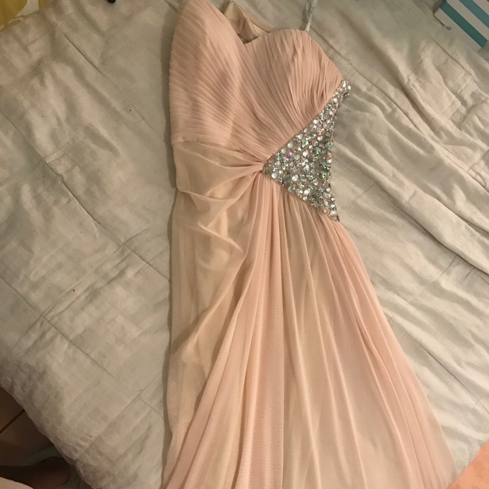 Camille La Vie  pink prom dress. Only worn once.