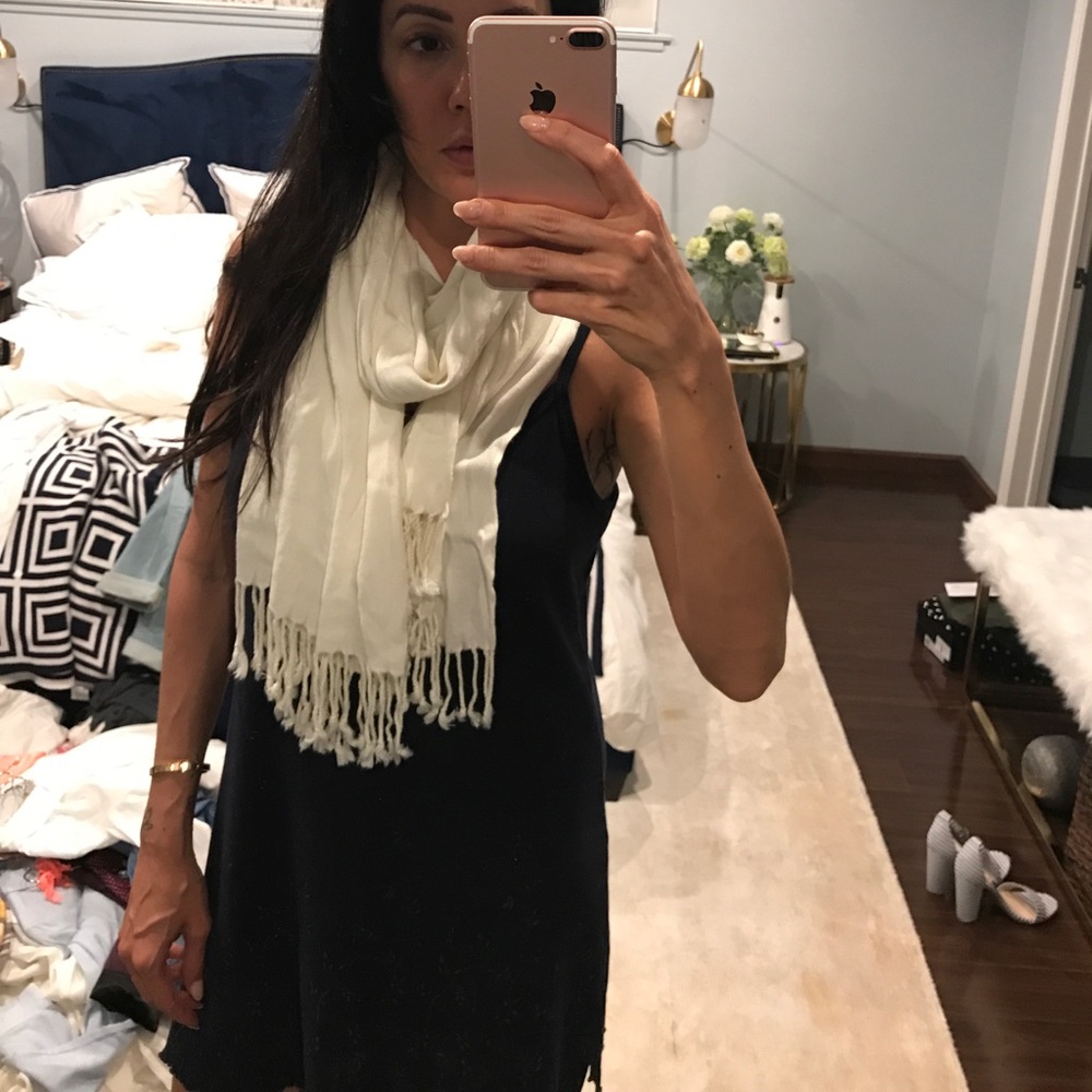 Ivory scarf