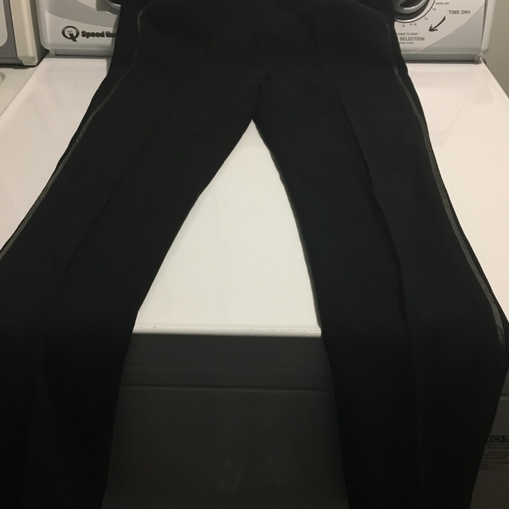 Eden wool pants with side trim