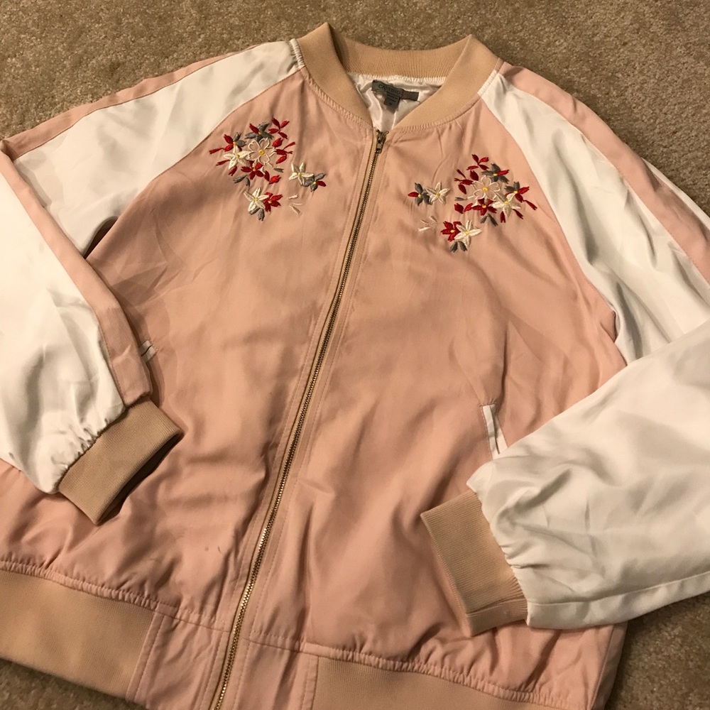 Cherry Blossom Bomber Jacket