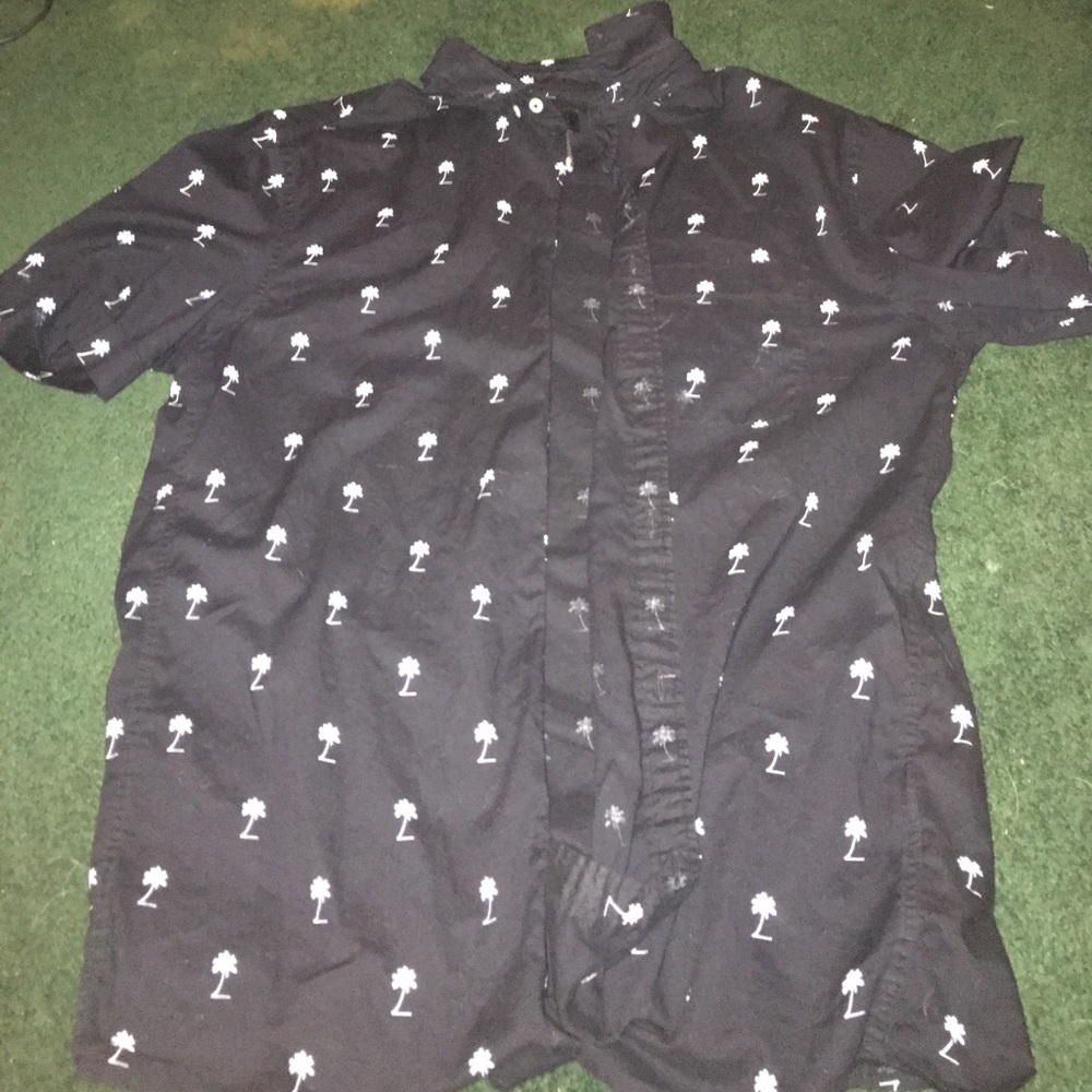 Button up t shirt