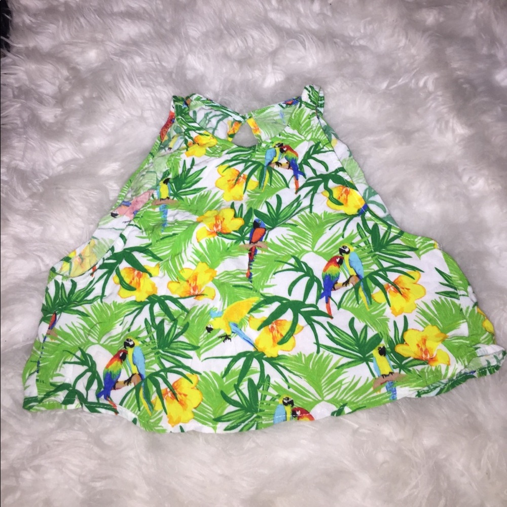 Rainforest print top