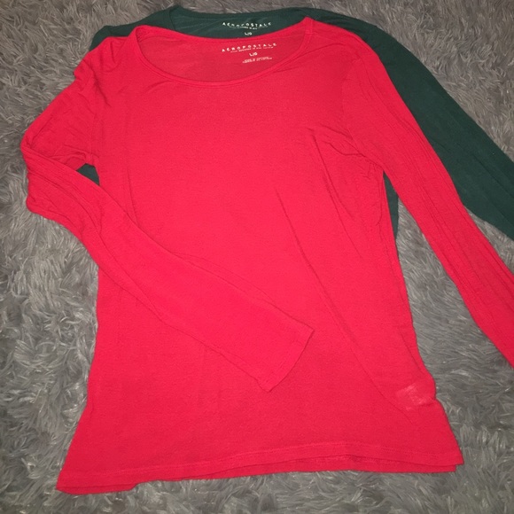 Set of 2 Aéropostale long-sleeves - Picture 1 of 3