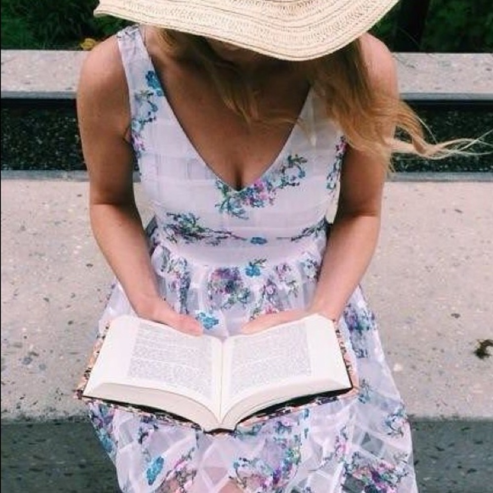 Anthro Maeve Peony Garden Dress