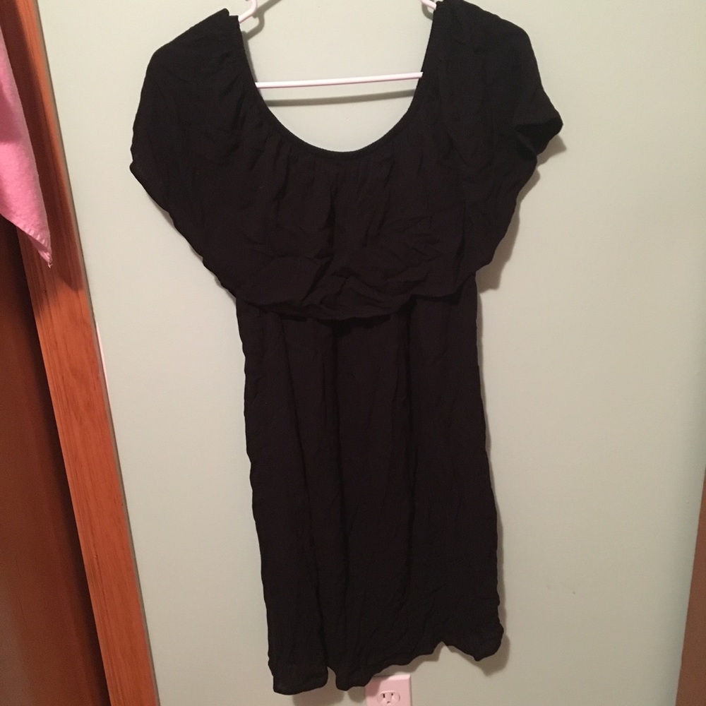 NWT Off Shoulder Black Dress