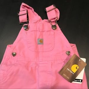 PINK Carhartt Overalls NWT