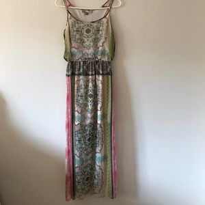 Forever 21 Printed Maxi Dress
