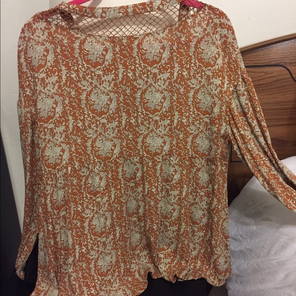 Gilded Intent boho blouse - Picture 4 of 5