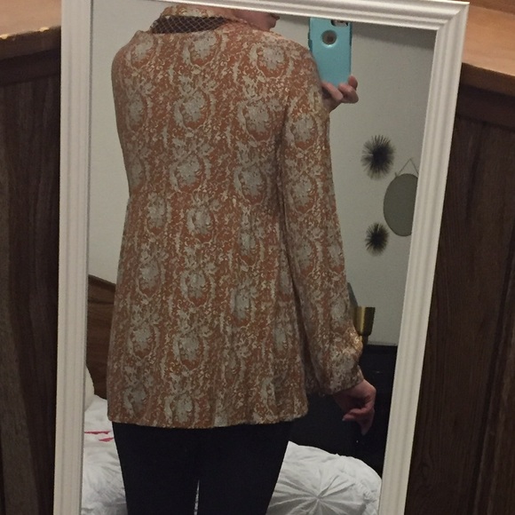 Gilded Intent boho blouse - Picture 3 of 5