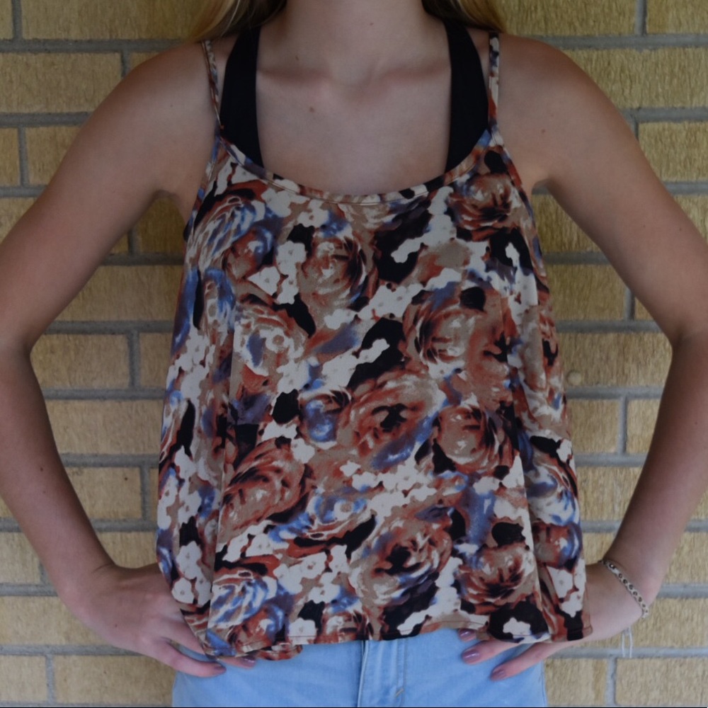 floral tank
