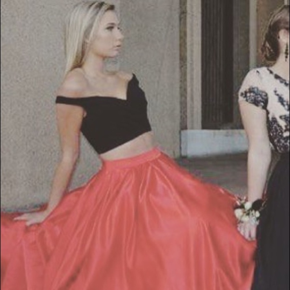 Sherri hill two piece formal dress