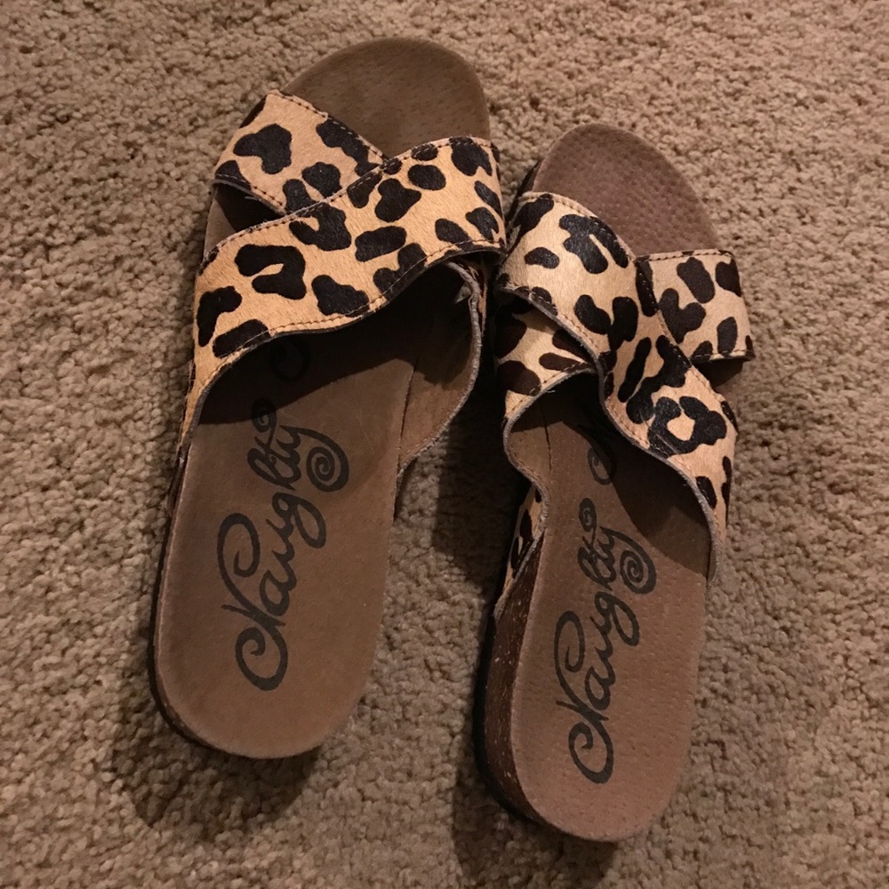 NEVER WORN Naughty Monkey Slip-ons