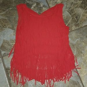 Fringe top