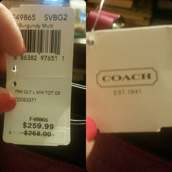 Gorgeous Authentic Coach Bag! Brand New.SOLD.. - Picture 2 of 6