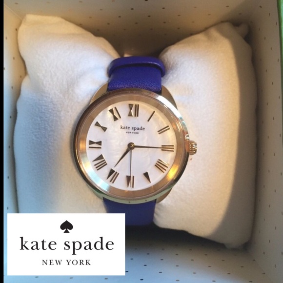 kate spade Accessories - 🆕 Kate Spade Crosstown Blue Watch