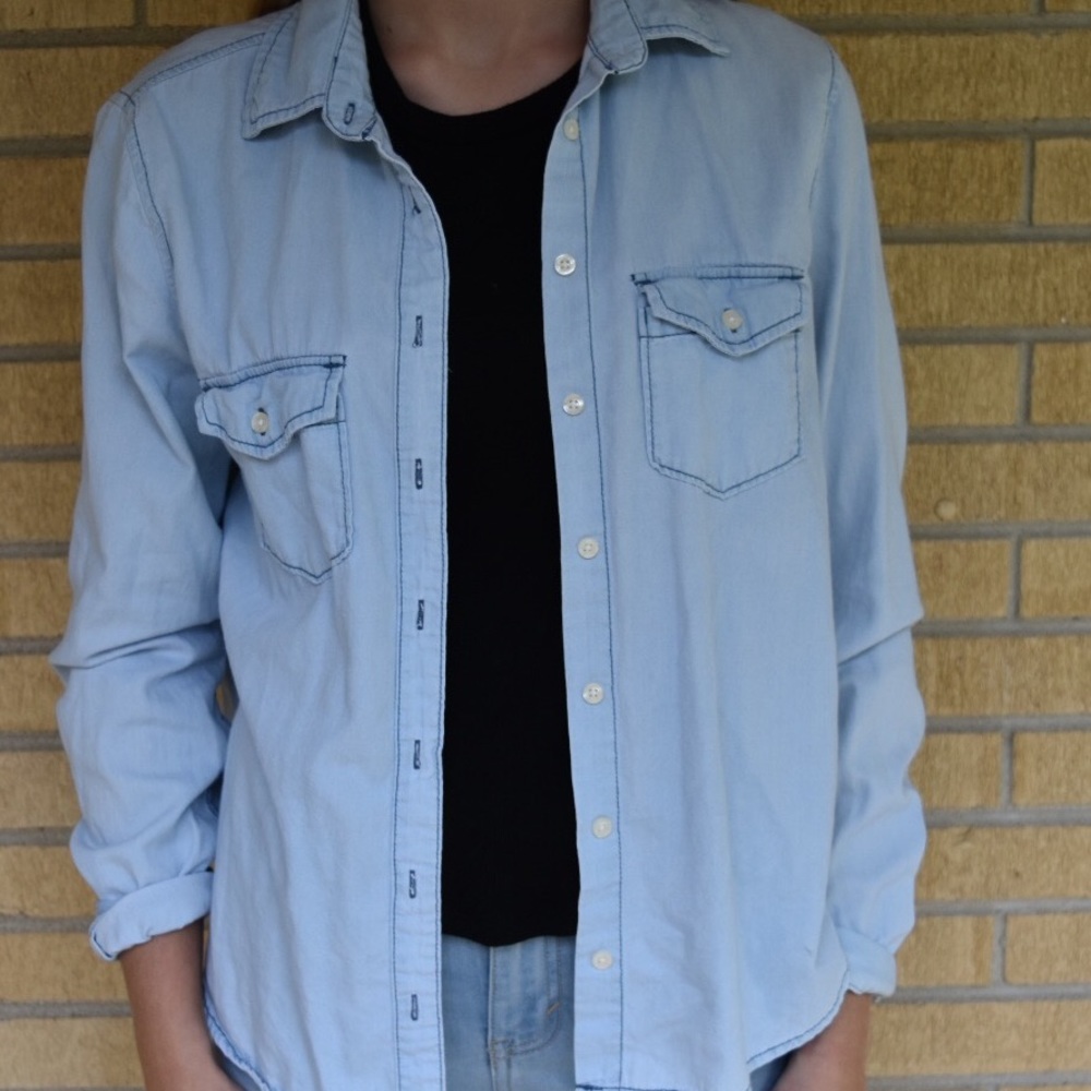 Denim shirt