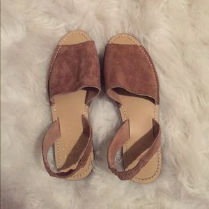 Suede Sandals