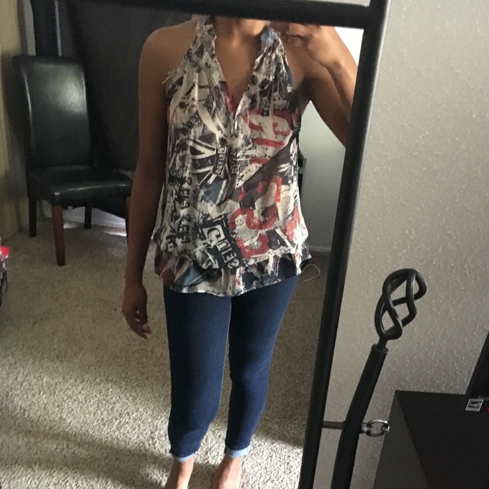 Guess Multi-Color Top