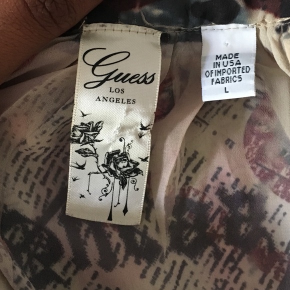 Guess Multi-Color Top - Picture 6 of 7