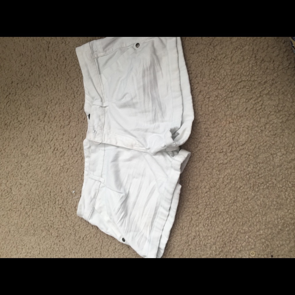 White shorts