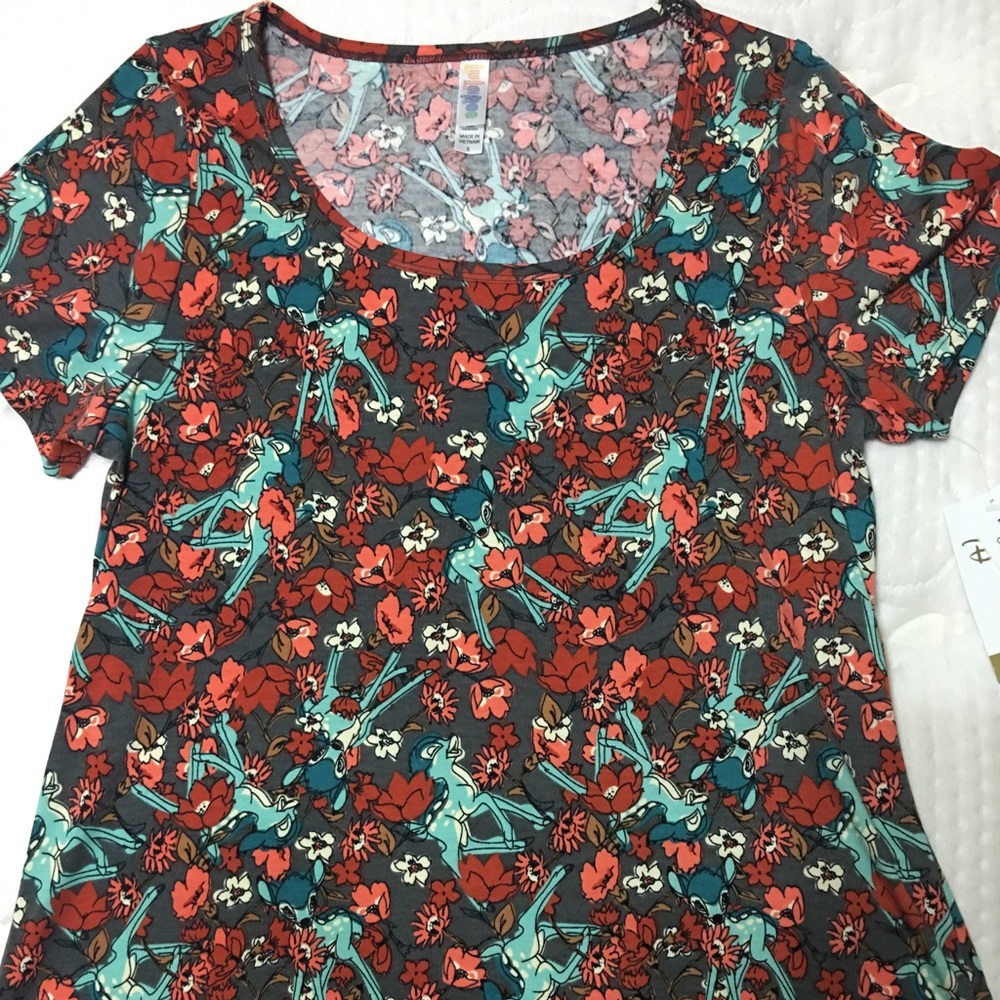 NWT LulaRoe Bambi Classic T Size Small