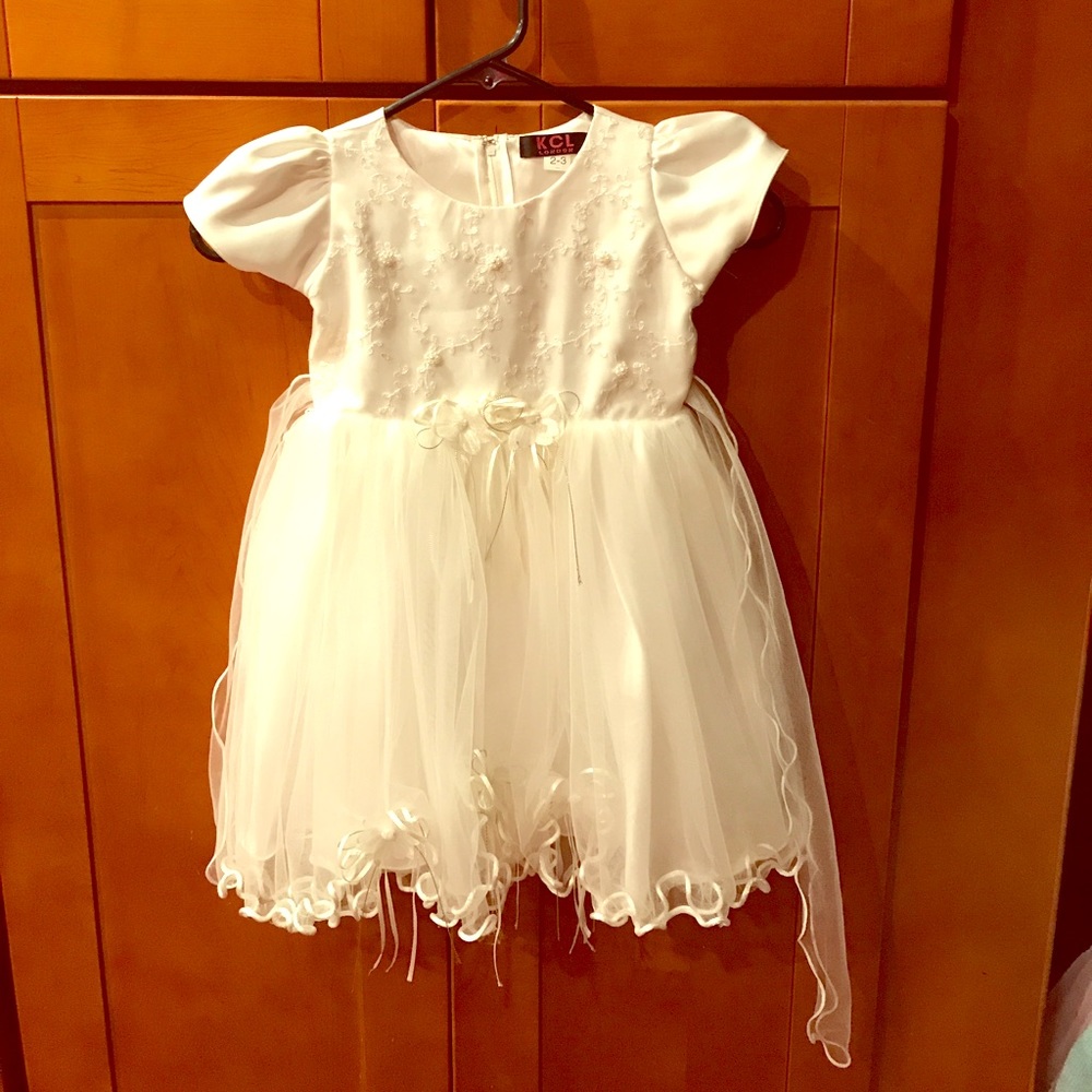 KCL London white dress