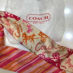 Authentic Coach scarf