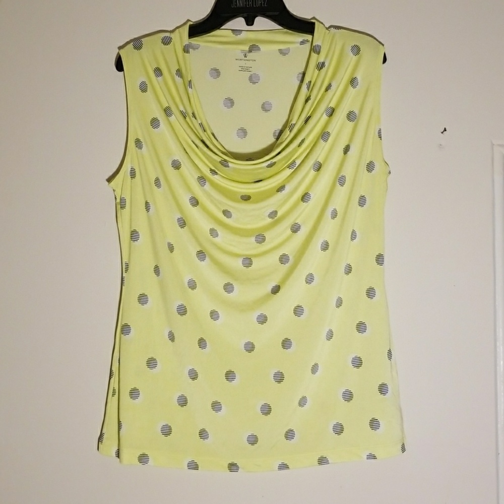 Worthington Polka Dot SZ L