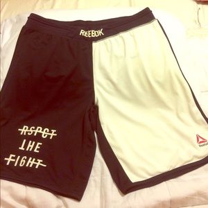 Like New! Worn Once Reebok Body Combat Mesh shorts
