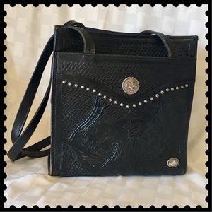 American west leather purse
