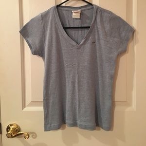 Lacoste V-Neck Blue Short Sleeve Short