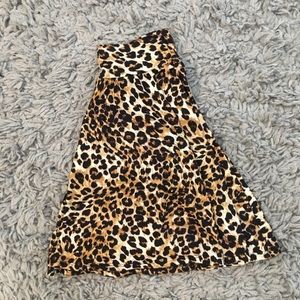 Cheetah skirt