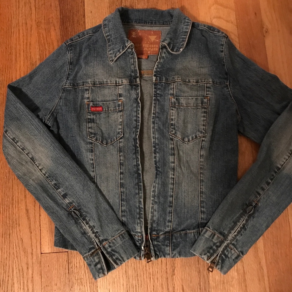 EUC Vintage Guess Jeans Denim Jacket Small/Petite