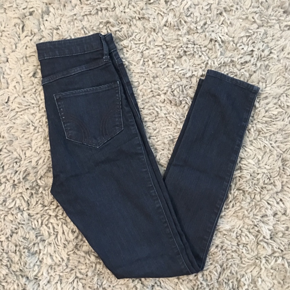 High waisted jeans
