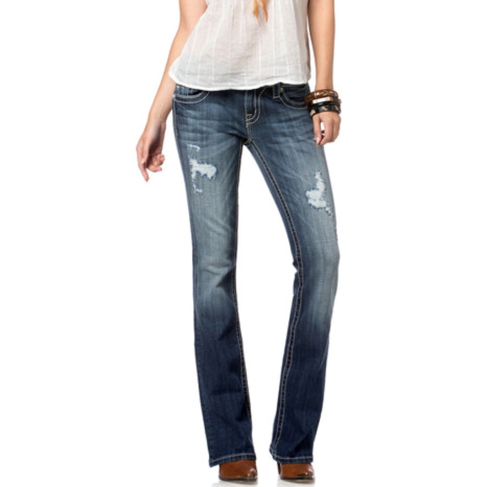 Camo Cross Miss Me Jeans - Picture 10 of 11