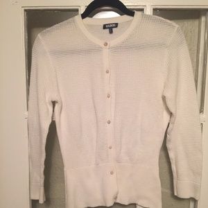 Nordstrom - Tilden - Cream - Button Down Cardigan