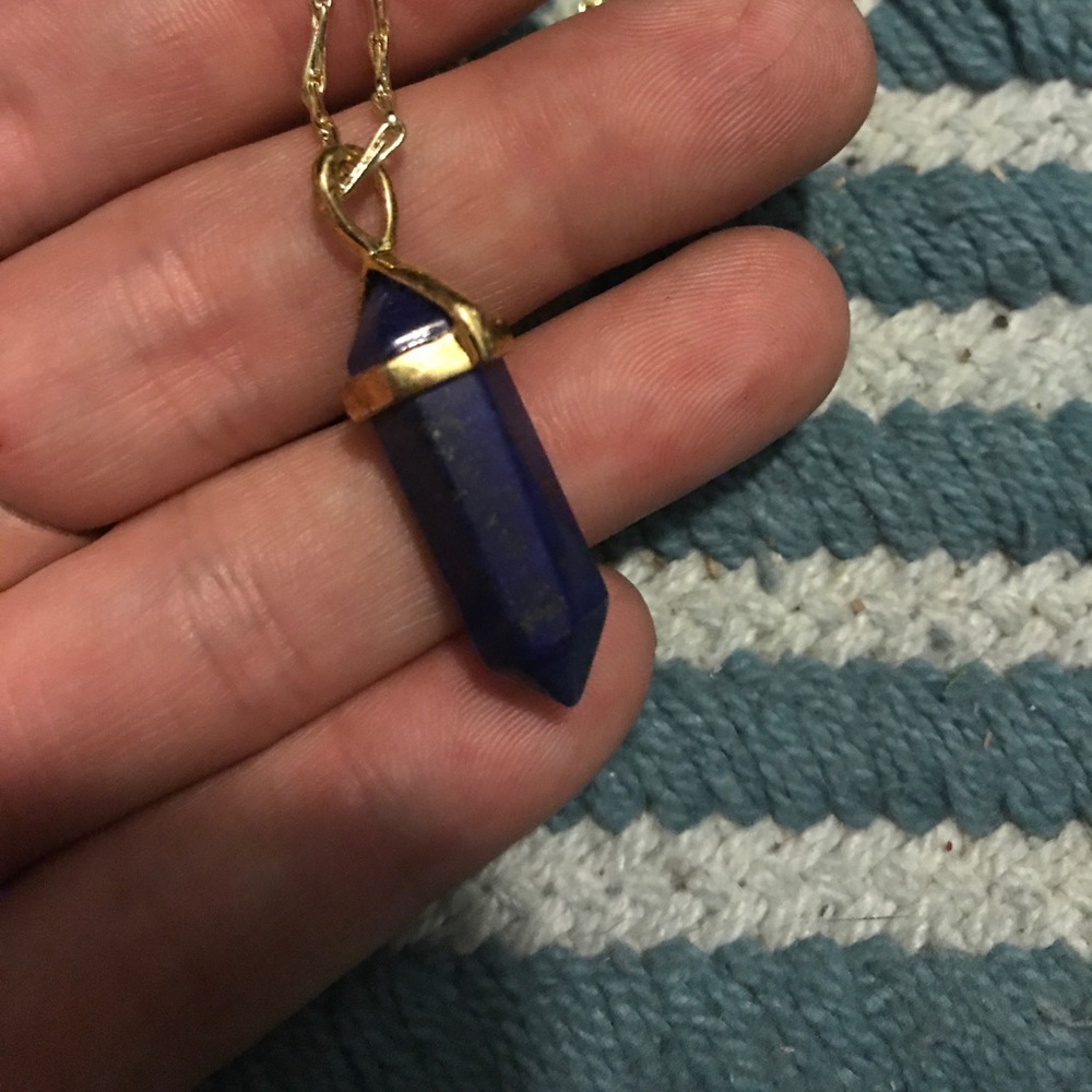 Sapanyu necklace Lapis point