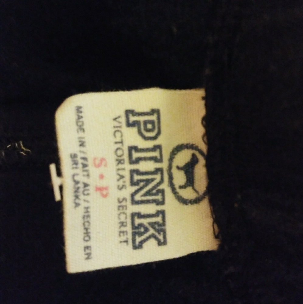 VS PINK BLACK SHORTS