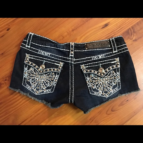 LA Idol Rhinestone Short✨ - Picture 3 of 3