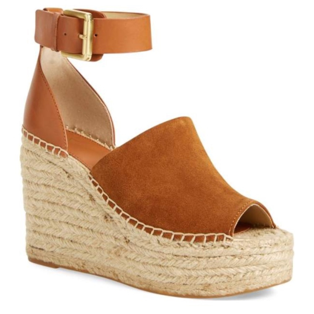 Marc Fisher  suede wedges