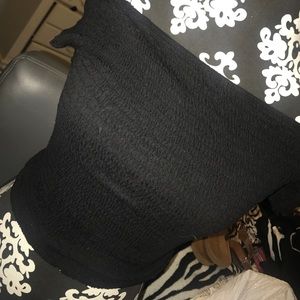 Off the shoulder crop top