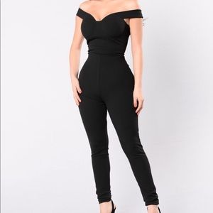 Black jumpsuit